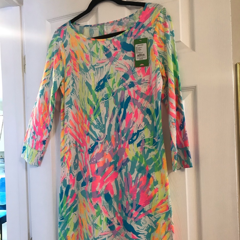 Lilly Pulitzer Marlowe Dress Sparkling Sands